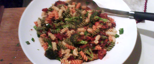 Photo of my pasta serving